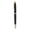 EZEKIEL ROLLER. Metal rollerball with gold trim