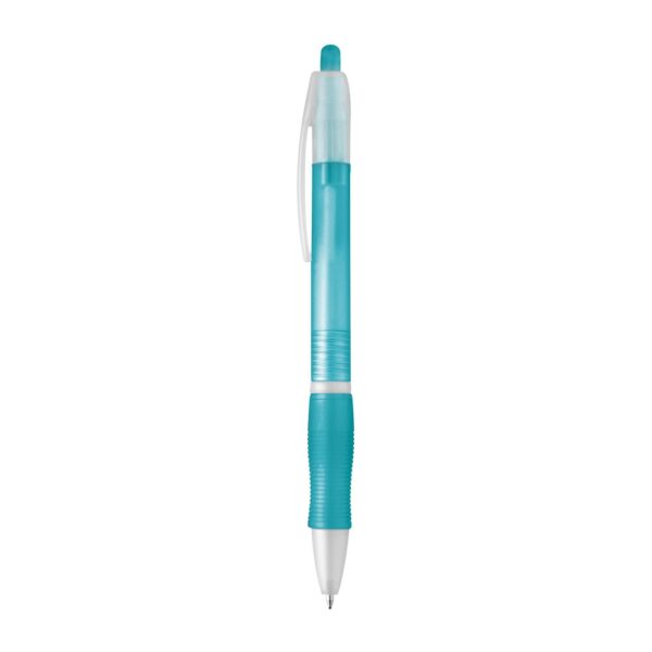 91247_124 SLIM. ABS ball pen with non-slip grip