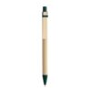 NAIROBI. Kraft paper ball pen with wooden clip