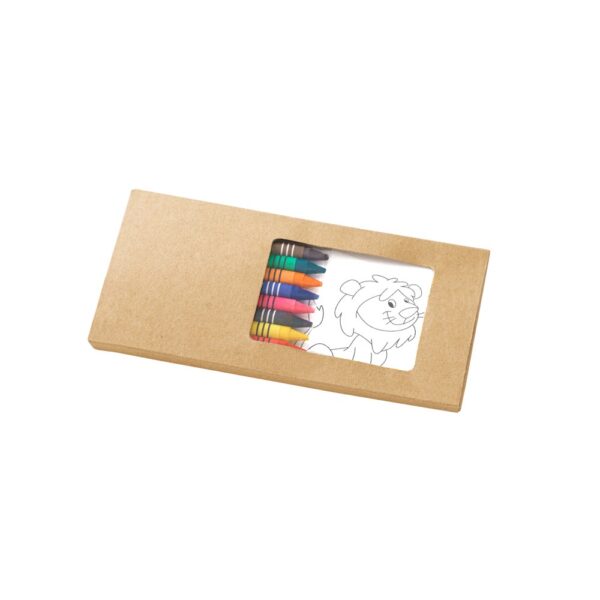 JAGUAR. Colouring set supplied in a Kraft paper box