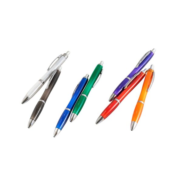SWING rPET. Recycled PET (100% rPET) ball pen with metal clip