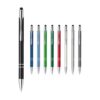 GALBA. Aluminium ball pen with touch tip and clip