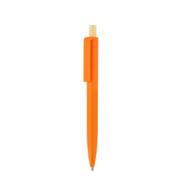 ZARA. Recycled ABS (100% rABS) ballpoint pen with bamboo button