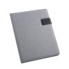 92067_123 RIORDAN. A4 folder in imitation linen and PU with lined pages