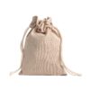 92076_160 GIBRALTAR. Recycled cotton gift bag (70%) and polyester (30% rPET) (140 g/m²)