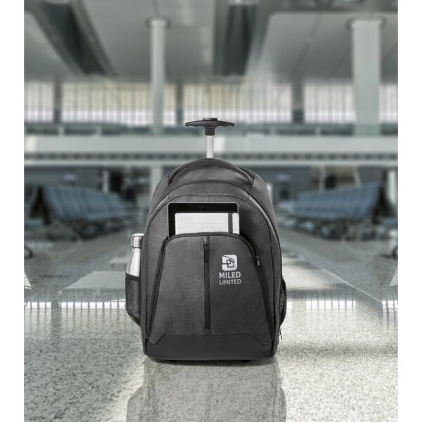 EINDHOVEN. Trolley backpack for laptop 15'6'' in 600D
