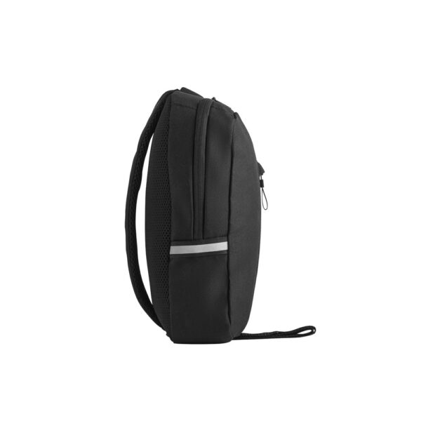 DELFOS. 300D recycled polyester and 600D recycled polyester single strap backpack, with 210D recycled polyester lining