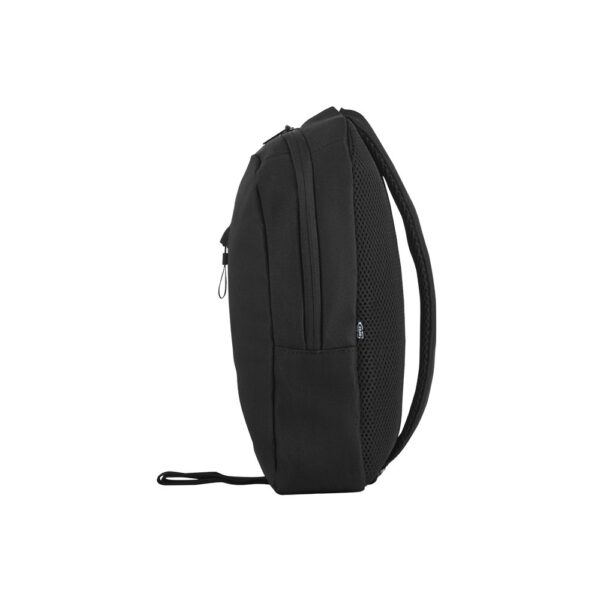 DELFOS. 300D recycled polyester and 600D recycled polyester single strap backpack, with 210D recycled polyester lining