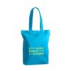 92326_124-logo MERIDA. Cotton (50%), recycled cotton (30%) and polyester (20% rPET) bag (220 g/ m²)