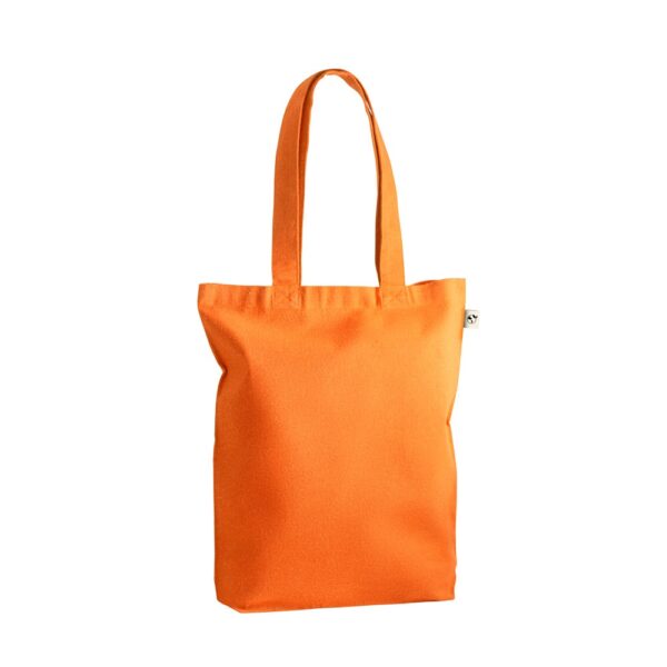 92326_128 MERIDA. Cotton (50%), recycled cotton (30%) and polyester (20% rPET) bag (220 g/ m²)