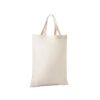 BEIRUT. Foldable bag in cotton (50%), recycled cotton (30%) and polyester (20% rPET) (140 g/m²)