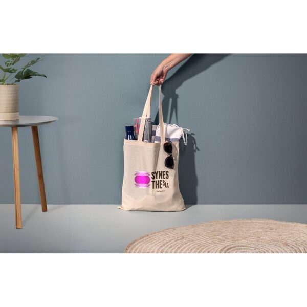 92369_amb GIZA. 100% recycled cotton bag (140 g/m²)