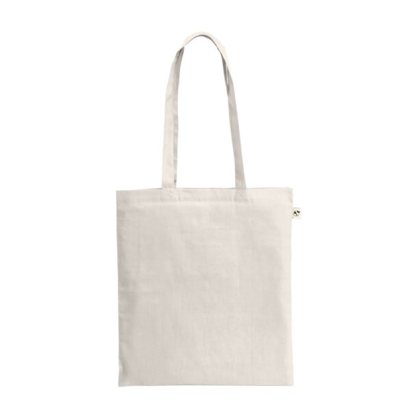 92370_150 BEJA. 100% recycled cotton bag (180 g/m²)