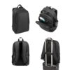 92378_set DRAMMEN. Laptop backpack in high-density 600D recycled polyester