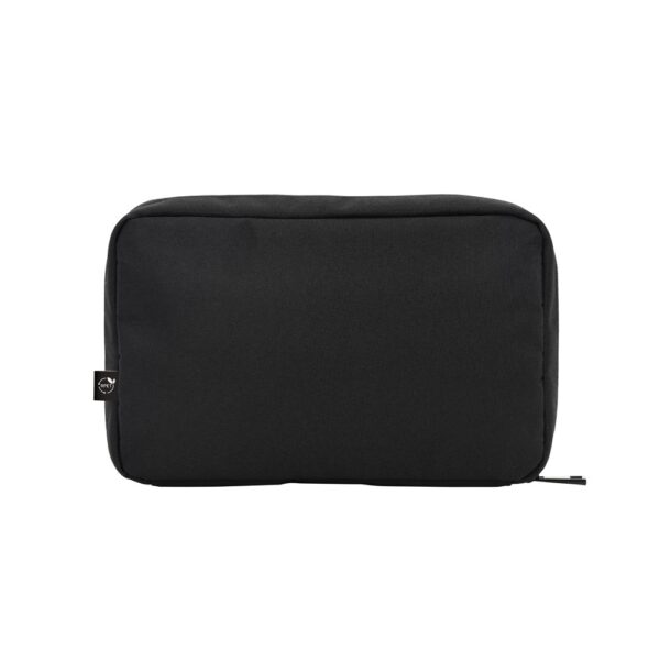YANGON. Spacious organiser bag for tech accessories in twill with water-repellent coating and 600D recycled polyester