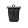 92571_103-a OSASCO BPACK. Roll top backpack with a zip system design that allows the top to be rolled up to fit the volume of the backpack, made from 600D recycled polyester