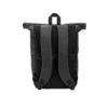 92571_114-b OSASCO BPACK. Roll top backpack with a zip system design that allows the top to be rolled up to fit the volume of the backpack, made from 600D recycled polyester