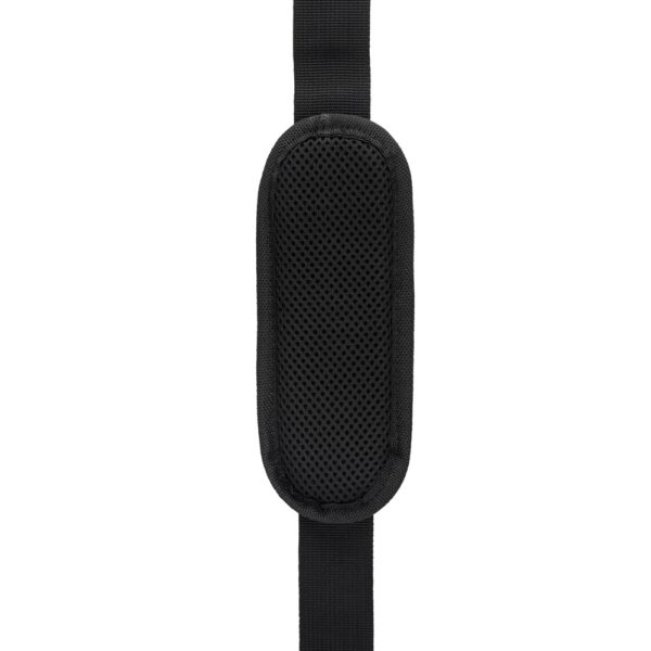 92573_114-e OSASCO SPORT. Cylindrical sports bag in high-density 600D recycled polyester with side compartment for shoes