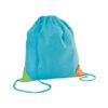 92617_124 BISSAYA. Colourful non-woven drawstring bag (80 g/m²)