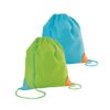 92617_set BISSAYA. Colourful non-woven drawstring bag (80 g/m²)