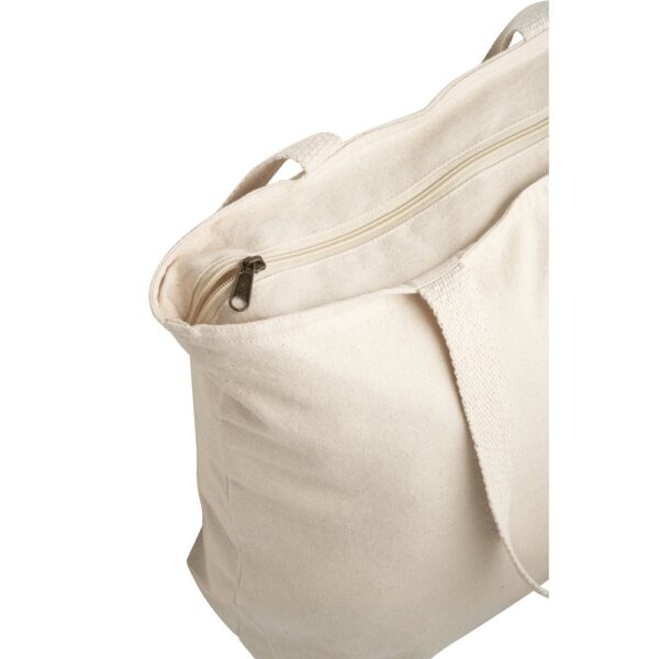 HACKNEY. 100% cotton bag with zipper (280 g/m²)