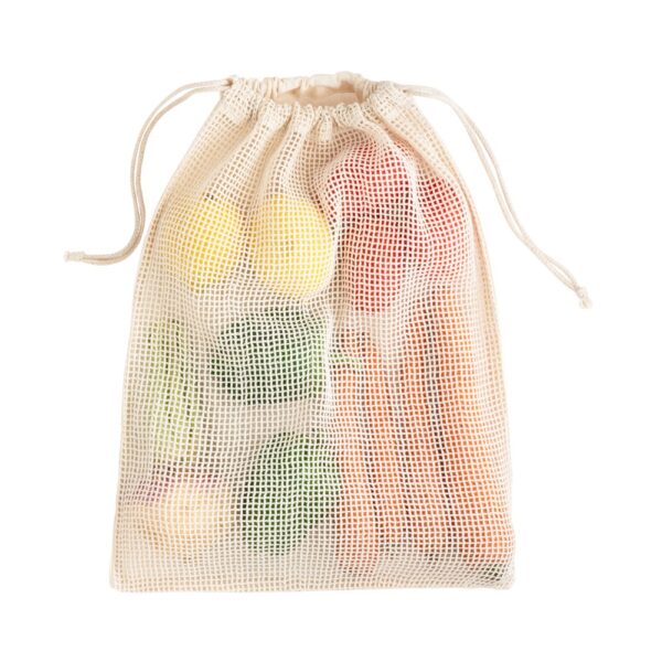 92935_150-a NAPOLI. 100% cotton bag (120 g/m²) with 100% cotton mesh on the front (100 g/m²)