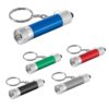LERGAN. Aluminium keyring with a 3 LED flashlight