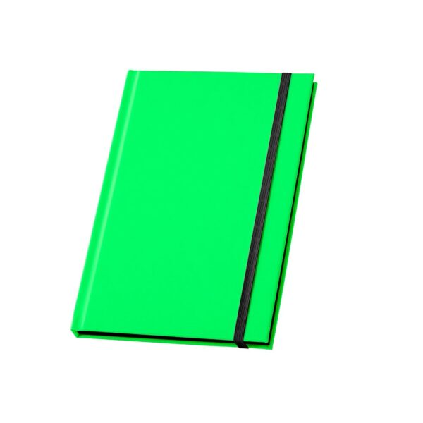 WATTERS. A5 notebook in fluorescent PU with lined pages