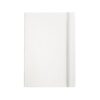 MILKY. A5 notebook with rigid cover in 100% recycled paper