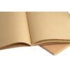 ALCOTT A5. A5 notepad with Kraft paper cover (250 g/m²) and plain pages