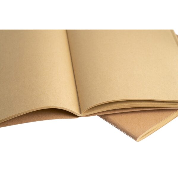 ALCOTT A6. Notepad with cardboard cover (250 g/m²) and plain pages