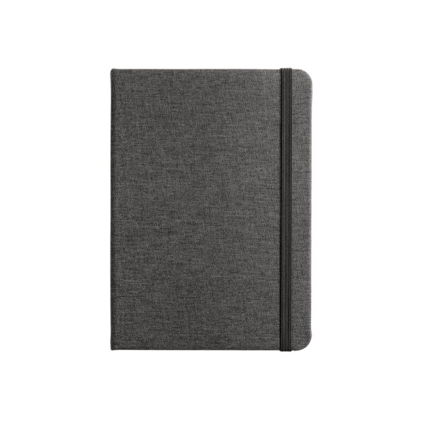 93276_103-a BOYD. A5 notebook in recycled polyester (100% rPET) with lined sheets