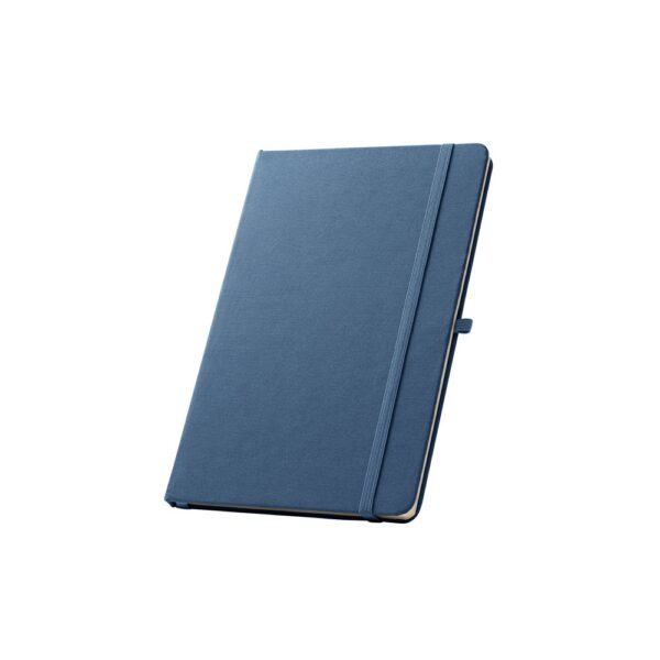 ANNE. A5 notebook in recycled polyester (100% rPET) with lined pages