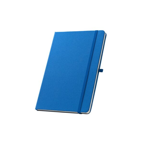 ANNE. A5 notebook in recycled polyester (100% rPET) with lined pages