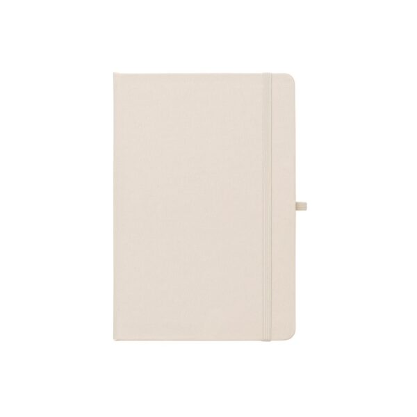 ANNE. A5 notebook in recycled polyester (100% rPET) with lined pages
