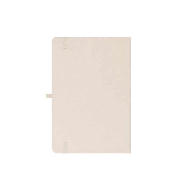 ANNE. A5 notebook in recycled polyester (100% rPET) with lined pages