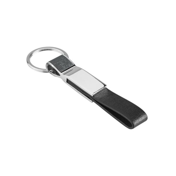 TRAVOLTA. Metal and PU card and keyring set