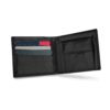 AFFLECK. Leather wallet with RFID blocking for 9 cards
