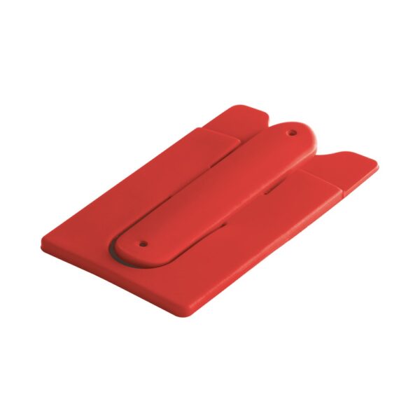 CARVER. Silicone card holder and smartphone holder
