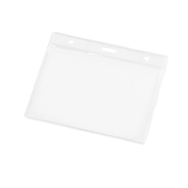 FORSYTH. Horizontal badge holder in PVC