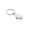HELLI. Metal keyring with bottle opener