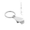 HELLI. Metal keyring with bottle opener