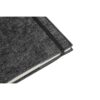 93636_133-d BALDWIN. A5 notepad with recycled felt cover (100% rPET) and lined pages in 100% recycled paper