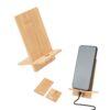 GALEN. Bamboo mobile phone holder, detachable into two parts