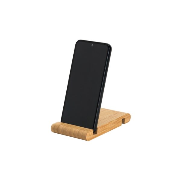 HABER. Bamboo mobile phone holder