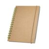 93707_119 MARLOWE. Spiral pocket sized notepad with lined pages