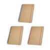 93707_set MARLOWE. Spiral pocket sized notepad with lined pages