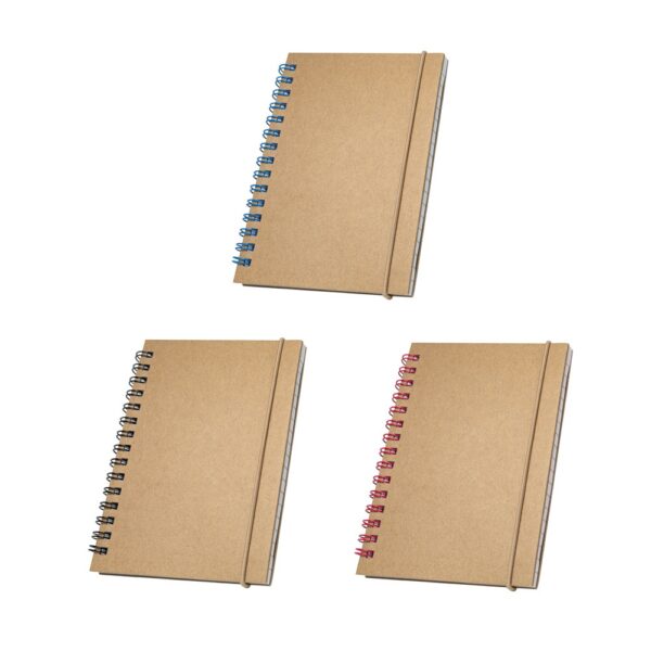 MARLOWE. Spiral pocket sized notepad with lined pages