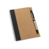 ASIMOV. B6 spiral-bound notepad with plain