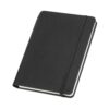 MORIAH. A5 notebook in PU with lined sheets, made from FSC™ certified material and other controlled materials